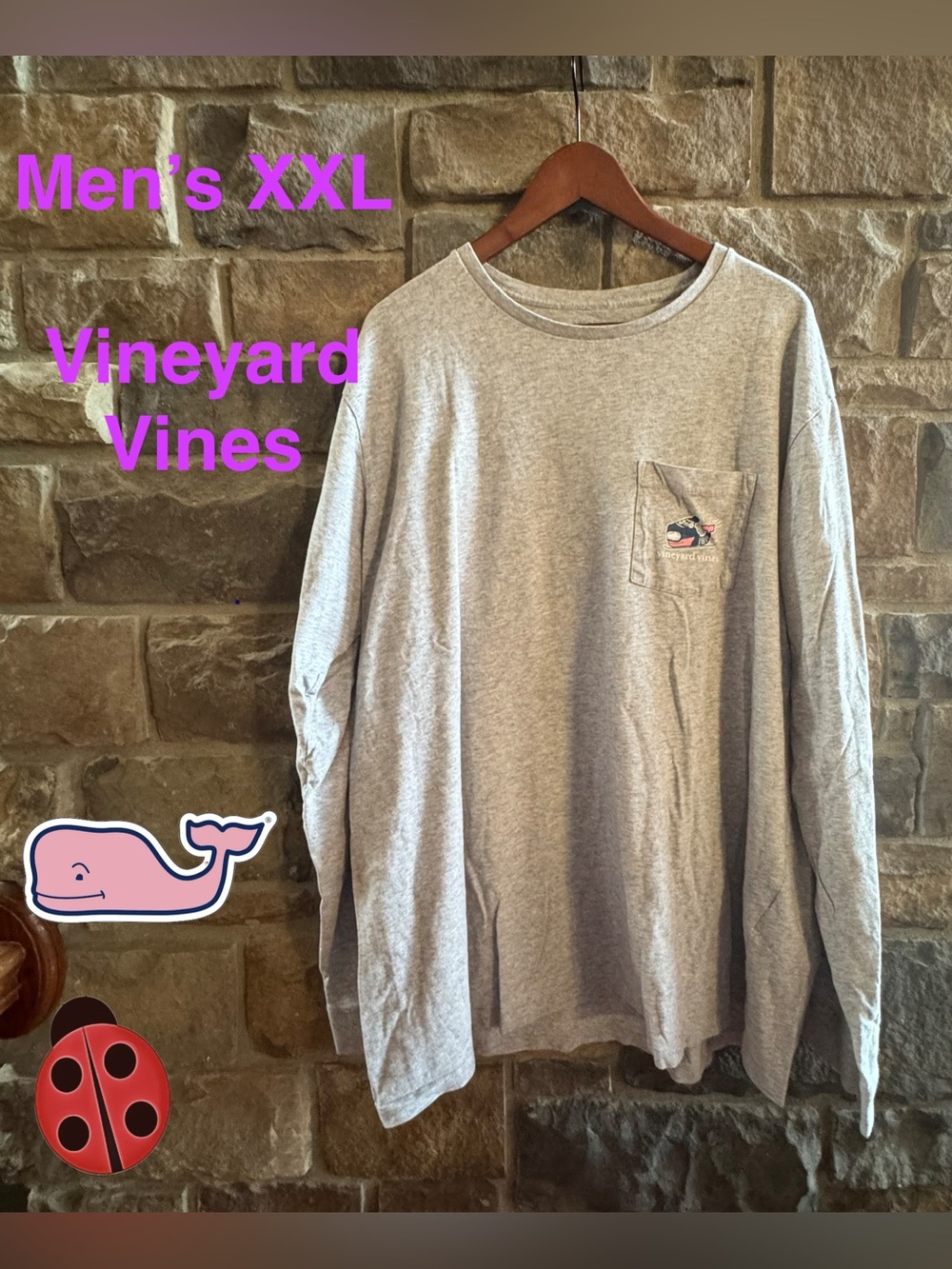 Vineyard Vines Men's Long-Sleeve Pocket Tee - XXL